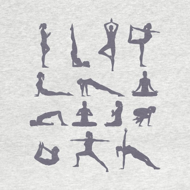 Yoga Teacher Instructor Poses and Postures by merkraht